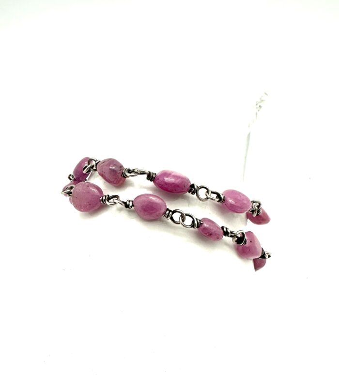 Soft Pink Brummese Ruby Bracelet