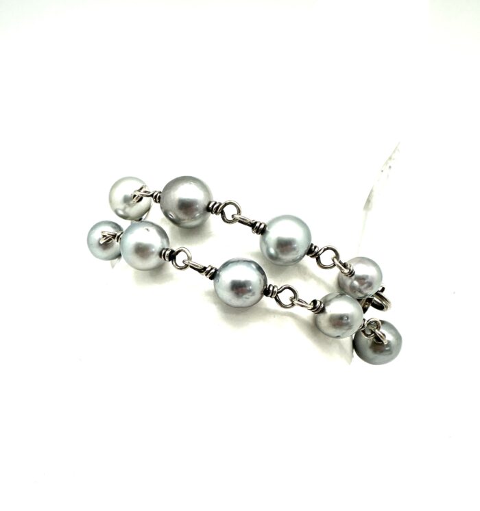 Soft Grey South Sea Pearl Bracelet 10mm