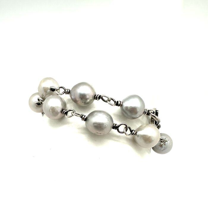 Soft Creamy South Sea Pearl Bracelet 11mm