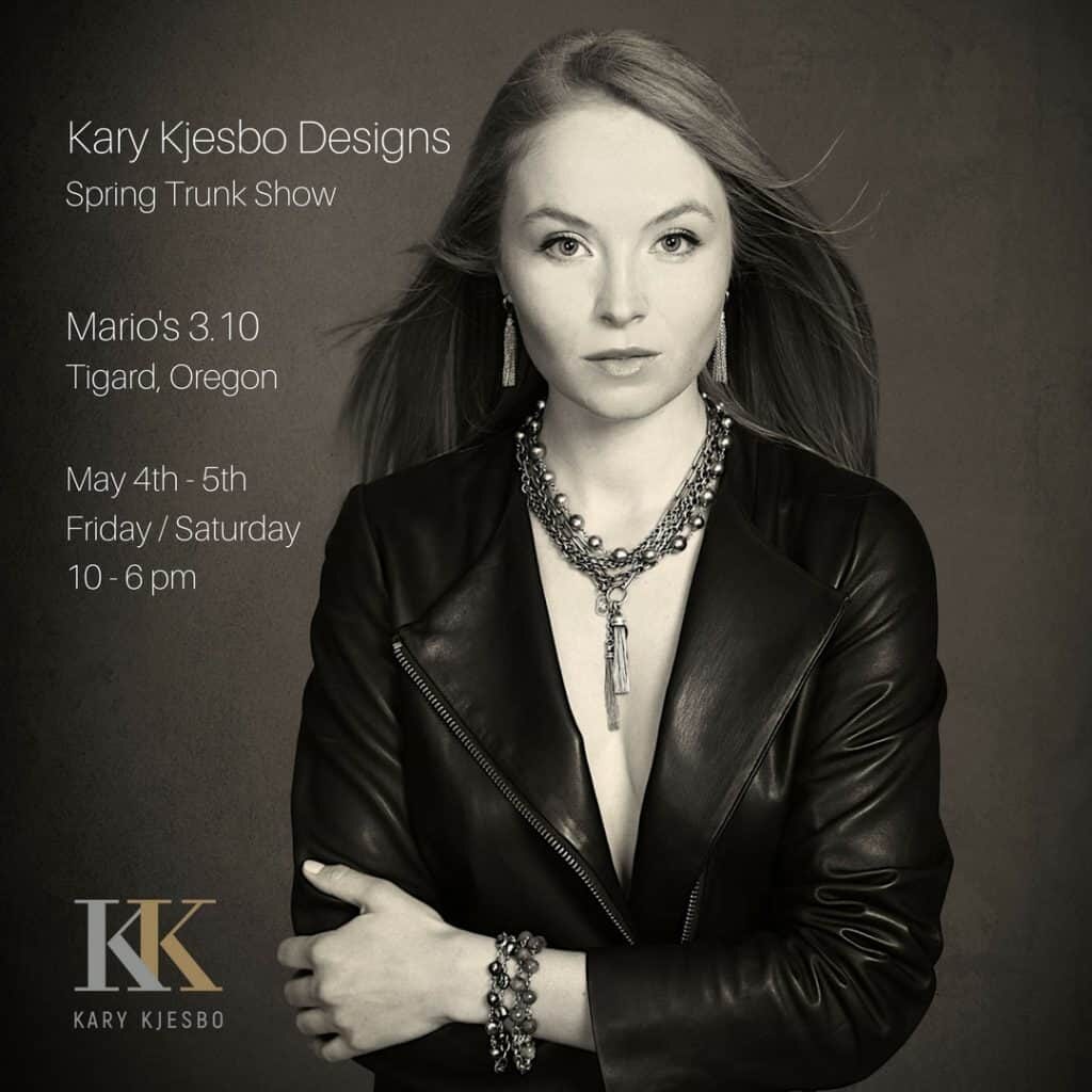 Kary Kjesbo Designs Trunk Show Portland May 2018